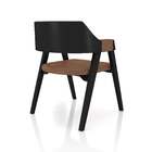 Kit 2 Cadeiras Sala De Jantar E Jogos Carteados Madeira Maciç