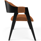 Kit 2 Cadeiras Sala De Jantar Estar Living Estofada Suran L02