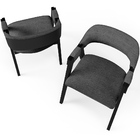 Kit 2 Cadeiras Sala De Jantar Estar Living Estofada Suran L02