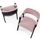 Kit 2 Cadeiras Sala De Jantar Estar Living Estofada Suran L02