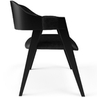 Kit 2 Cadeiras Sala De Jantar Estar Living Estofada Suran L02