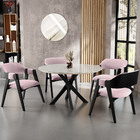 Kit 2 Cadeiras Sala De Jantar Estar Living Estofada Suran L02