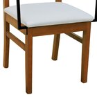 Kit 2 Cadeiras Savana Com Braços Madeira Maciça Encosto Ripad