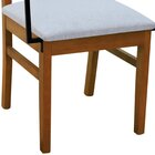 Kit 2 Cadeiras Savana Com Braços Madeira Maciça Encosto Ripad