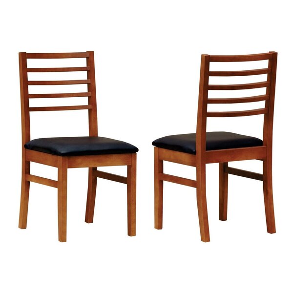 Kit 2 Cadeiras Savana Madeira Maciça Encosto Ripado Assento E