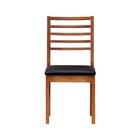 Kit 2 Cadeiras Savana Madeira Maciça Encosto Ripado Assento E