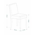 Kit 2 Cadeiras Summer Marrom