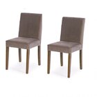 Kit 2 Cadeiras Summer Marrom