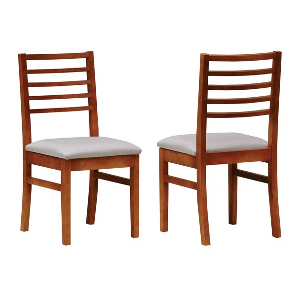 Kit 2 Cadeiras Tiê Madeira Maciça Encosto Ripado Assento Esto