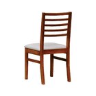 Kit 2 Cadeiras Tiê Madeira Maciça Encosto Ripado Assento Esto