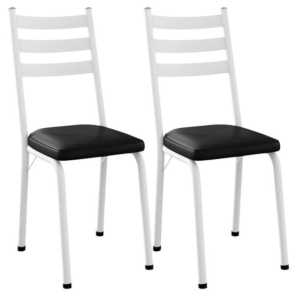 Kit 2 Cadeiras Tubular Europa 118 Branco Artef