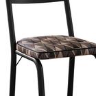 Kit 2 Cadeiras Tubular Europa 118 Preto Artef