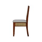 Kit 2 Cadeiras Urban Lateral E Encosto Telinha Natural Assent