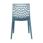 Kit 2 Cadeiras Vazada Em Polipropileno Gruvyer Espresso Móvei