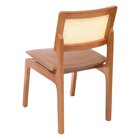 Kit 2 Cadeiras Veneza Madeira Maçica 86cm X 43cm X 55cm Natur
