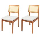Kit 2 Cadeiras Veneza Madeira Maçicaalt 86 Cm X 43cm X 55 Cm