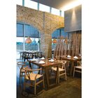 Kit 2 Cadeiras Wishbone Madeira Maciça Valentina Madeira Clara