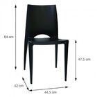 Kit 2 Cadeiras Zoe  Branco