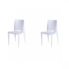 Kit 2 Cadeiras Zoe  Branco