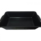 Kit 2 Caixa Massa Plástica Preta 20 Litros - Gerplast