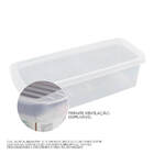 Kit 2 Caixa Organizadora De Sapatos Pequena Para Closet Trans