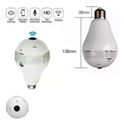 Kit 2 Câmeras Lâmpadas Ip De Segurança 1mp 360 Espia Visão No