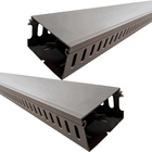 Kit 2 Canaleta 1metro Ventilada Cinza 50x80 X1000mm (axlxc)