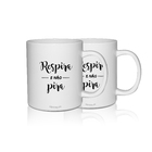 Kit 2 Canecas Branca Personalizadas Para Home Office