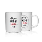 Kit 2 Canecas Brancas Personalizadas Para Home Office All You