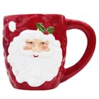 Kit 2 Canecas De Natal Natalina Papai Noel Cerâmica 350ml