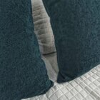 Kit 2 Capas Almofada Baguete Bouclé 50x30 – Zíper Invisível,