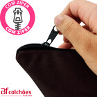 Kit 2 Capas Almofada Decorativa Com Ziper Suede 45x45 Bf Colc