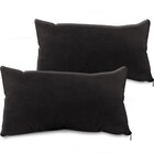 Kit 2 Capas Almofada Decorativa Para Sala Ziper Suede 30x50 B