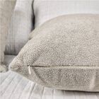 Kit 2 Capas Almofada Quadrada Bouclé 43x43 – Zíper Invisível,