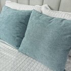 Kit 2 Capas Almofada Quadrada Bouclé 43x43 – Zíper Invisível,