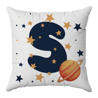 Kit 2 Capas Almofadas Astronauta Nome Personalizado 45x45 Id