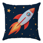 Kit 2 Capas Almofadas Astronauta Nome Personalizado 45x45 Id