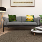 Kit 2 Capas De Almofada Decorativa 40x40 Colorida Dino Verde