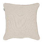 Kit 2 Capas de Almofada Quadrada Eco Tecido Cinza 43x43cm