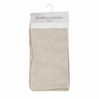 Kit 2 Capas de Almofada Quadrada Eco Tecido Cinza 43x43cm