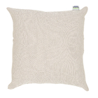 Kit 2 Capas de Almofada Quadrada Eco Tecido Preto 43x43cm