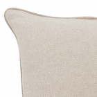 Kit 2 Capas de Almofada Quadrada Eco Tecido Rosa 43x43cm