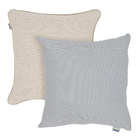 Kit 2 Capas de Almofada Quadrada Eco Tecido Rosa 43x43cm