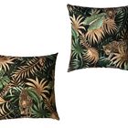 Kit 2 Capas De Almofada Impermeável Belize Zíper Invisível 45