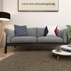 Kit 2 Capas De Almofadas Decoração Sofá Geométrico Vermelho