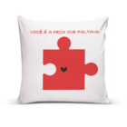 Kit 2 Capas De Almofadas Para Sofá 40x40 Peça Que Faltava Bra