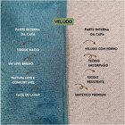 Kit 2 Capas Para Almofada Drapeada Em Veludo Quadrada 43x43 C