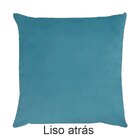 Kit 2 Capas Para Almofada Drapeada Em Veludo Quadrada 43x43 C