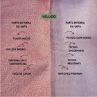 Kit 2 Capas Para Almofada Drapeada Em Veludo Quadrada 43x43 C