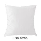 Kit 2 Capas Para Almofada Drapeada Em Veludo Quadrada Branco